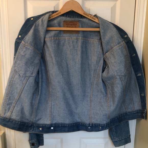 Levi’s M’s Vintage 80’s 2 pocket Trucker Denim Jacket ~ size 38 reg (75505 0211) - Picture 8 of 10